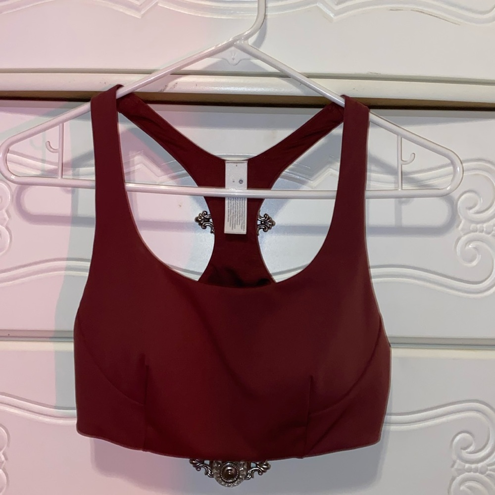Maroon Lululemon Sports Bra